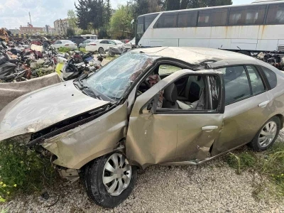 Tarsus&rsquo;ta feci kaza: 2 &ouml;l&uuml;, 2 yaralı