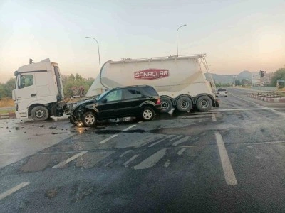 Tavşanlı’da trafik kazası: 1 yaralı