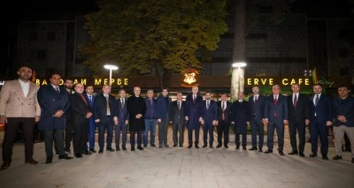 TBMM Başkanı Kurtulmuş, Tacikistan’da Türk iş adamlarıyla buluştu