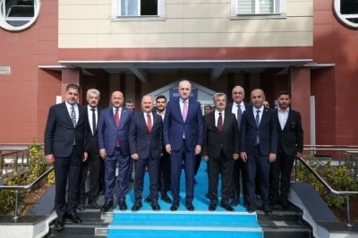 TBMM Başkanı Numan Kurtulmuş&rsquo;tan Adıyaman &Uuml;niversitesi&rsquo;ne ziyaret