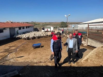 Tekirdağ’da Hayvancılıkta Saha Ziyareti