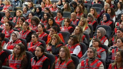 Tekirdağ&rsquo;da kadın polisler "Kadın Yasal Hakları Eğitimi" konferansında bilgilendirildi