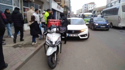 Tekirdağ’da trafik kazası: 1 yaralı