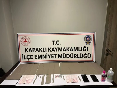 Tekirdağ’da Uyuşturucu Operasyonu