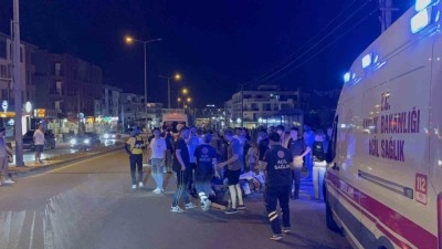 Otomobil motosikletle çarpıştı: 2 yaralı