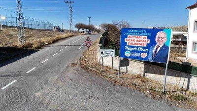 Tomarza&rsquo;da 3 mahallenin ana yollarının sıcak asfaltı tamamlandı