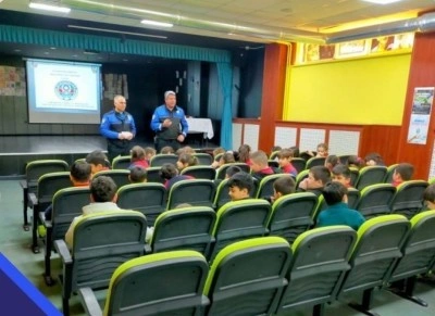 Toplum Destekli Polislik Şube Müdürlüğü’nden okullarda eğitim faaliyetleri