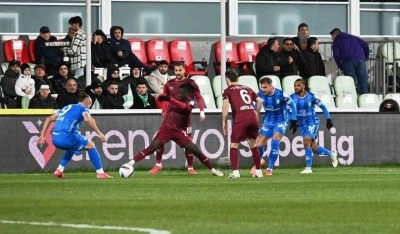 Trendyol Süper Lig: Bodrum FK: 1 - Atakaş Hatayspor: 0 (İlk yarı)