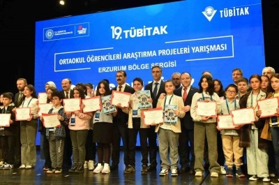 TÜBİTAK bölge finalinde Erzurum rüzgârı