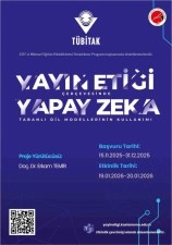 T&Uuml;BİTAK desteğiyle "yayın etiği ve yapay zeka" bu eğitimde ele alınacak