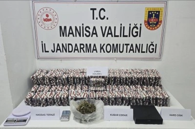Turgutlu&rsquo;da jandarmadan zehir tacirine baskın