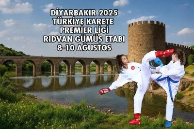Türkiye Karate Premier Ligi'nin Final Etabı Diyarbakır'da 