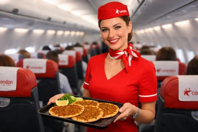 U&ccedil;akta Sıcak Lahmacun D&ouml;nemi Başladı