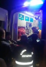 Üçüncü kattan başka bir evin çatısına düştü