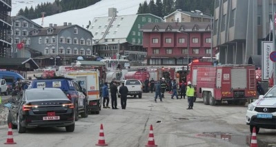 Uludağ’da Kervansaray Otel’de yangın