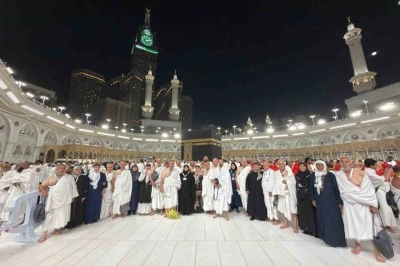 Umre ziyaretinde ikinci kafile yurda d&ouml;nd&uuml;