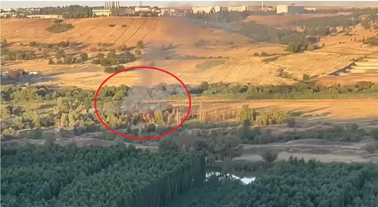 UNESCO Mirasında Korkutan Yangın