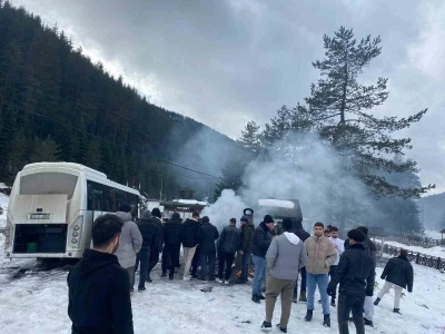 &Uuml;niversite &ouml;ğrencileri karın tadını &ccedil;ıkardı