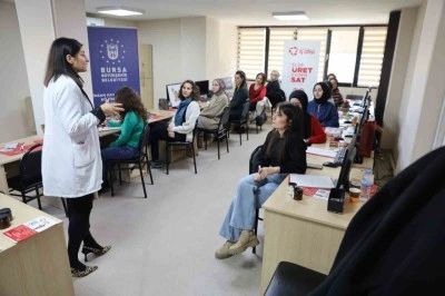 &Uuml;reten kadınlara b&uuml;y&uuml;kşehir desteği