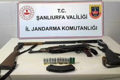 Urfa’da  Silah Operasyonu