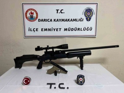 Üzerinden cephanelik çıktı