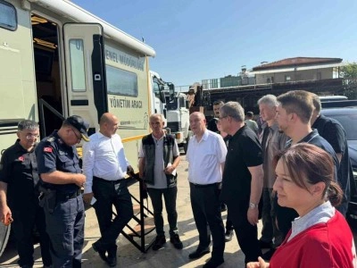 Vali Coşkun: Yangın kontrol altına alındı