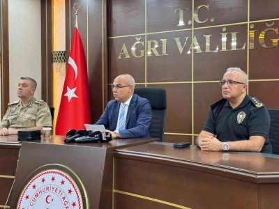 Vali Koç: "Ağrı’da suç oranları düşüyor"