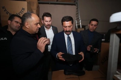 Vali Masatlı, Reyhanlı’da ayakkabıcılar sitesi esnafıyla bir araya geldi