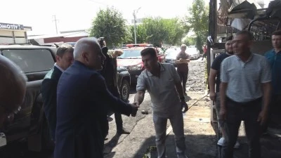 Vali Zorluoğlu Traktörüler Sitesi’nde inceleme yaptı