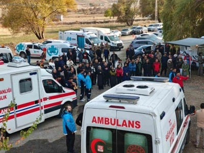 Van&rsquo;da sağlık y&ouml;neticileri afet farkındalık kampında buluştu