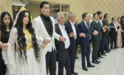Van&rsquo;da Teber ve Omari Ailelerinin Mutluluk Gecesi: Baran ile Sima D&uuml;nyaevine Girdi