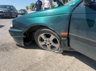Van&rsquo;da trafik kazası:2 yaralı