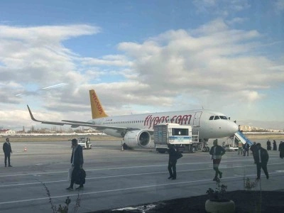 Van Ferit Melen Havalimanında uçuşlar yeniden başladı