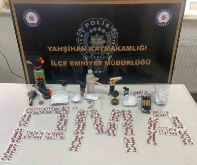 Yahşihan’da uyuşturucu operasyonunda 1 tutuklama