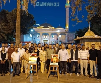 Yangın şehitleri için anma programı