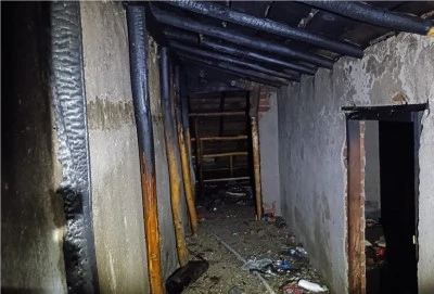 Yangında Mahsur Kalan 4 Kişi Son Anda Kurtarıldı