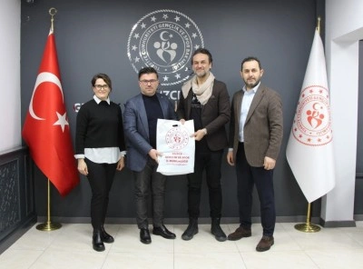 Yazıcı, şampiyon bilardocu Bulut’u ağırladı