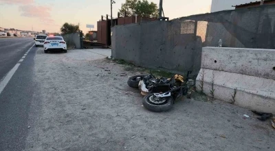 Yeni aldığı motosikletle kaza yapan gen&ccedil; hayatını kaybetti