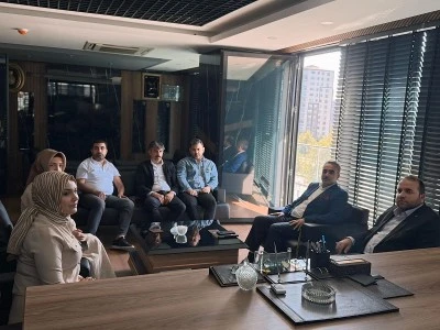 Yeniden Refah Partisi'nden Gazetemize Ziyareti