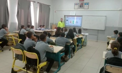 Yenipazar&rsquo;da &ouml;ğrencilere trafik eğitimi verildi