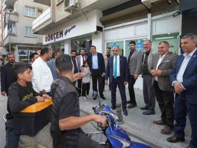 Yılmaz&rsquo;dan Nizip&rsquo;e ziyaret