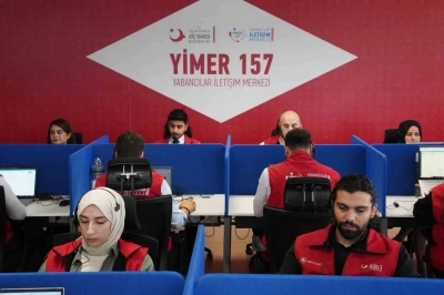 &rsquo;YİMER 157&rsquo; 11 yılda 27,7 milyon &ccedil;ağrıyı karşıladı