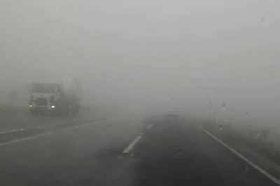 Yoğun Sis, Malatya'nın Doğanşehir İlçesinde Günlük Yaşamı Olumsuz Etkiledi