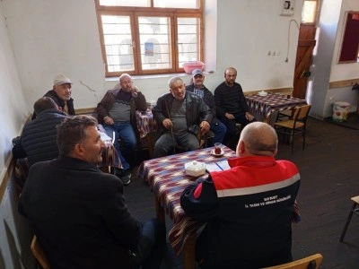 Yukarıkırzı&rsquo;da &ccedil;ift&ccedil;ilere verimlilik eğitimi verildi