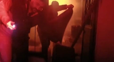 Yüksekova’da ev yangını