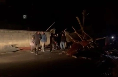 Yüksekova’da şiddetli fırtına