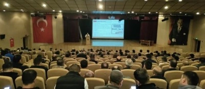 Yurtlarda g&ouml;rev yapan g&uuml;venlik g&ouml;revlilerine eğitim verildi