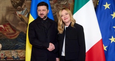 Zelenskiy, İtalya Başbakanı Meloni ile bir araya geldi
