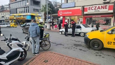 Zonguldak’ın Ereğli ilçesinde modifiyeli araçlara yönelik geniş çaplı denetim
