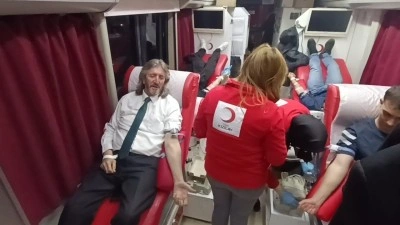 Zonguldak’ta gazeteciler kan bağışladı